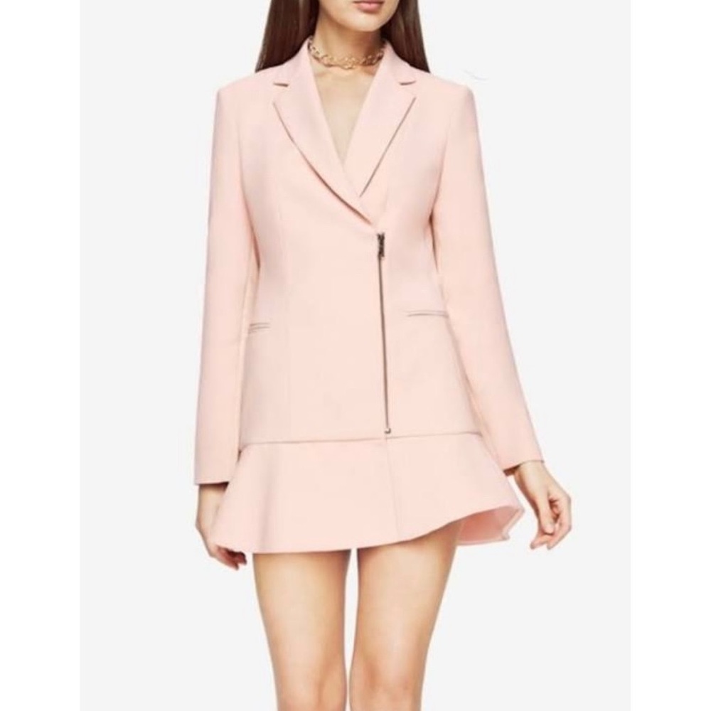 BCBGMaxAzria Flounce Jacket Dress